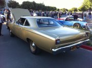 Beige Plymouth Roadrunner